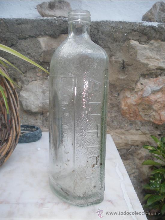 Coleccionismo de vinos y licores: BOTELLA DE ARPON GIN, ANTICH. - Foto 2