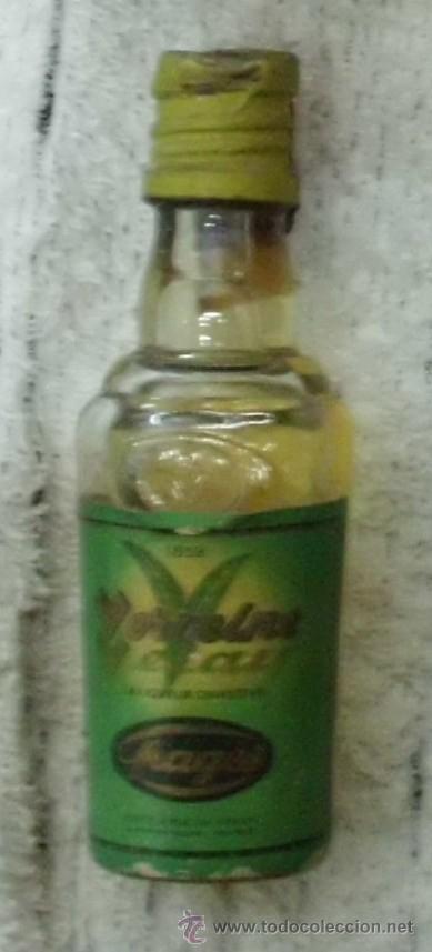Coleccionismo de vinos y licores: BOTELLIN DE LICOR VEVEINE. DESTILERIA DU VELAY. FRANCIA     RF-1647