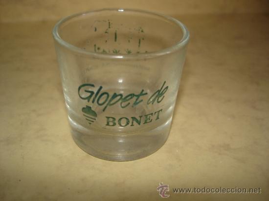 Collection of wines and liquors: VASO PARA CHUPITOS - GLOPET DE BONET - IBIZA