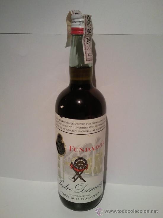 Coleccionismo de vinos y licores: BRANDY FUNDADOR