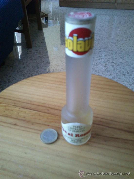 Coleccionismo de vinos y licores: Botell&iacute;n Miniatura De Grappa Al Rosmarino Precintada, De Solavia. Del a&ntilde;o 2000, Comprada En Venecia.
