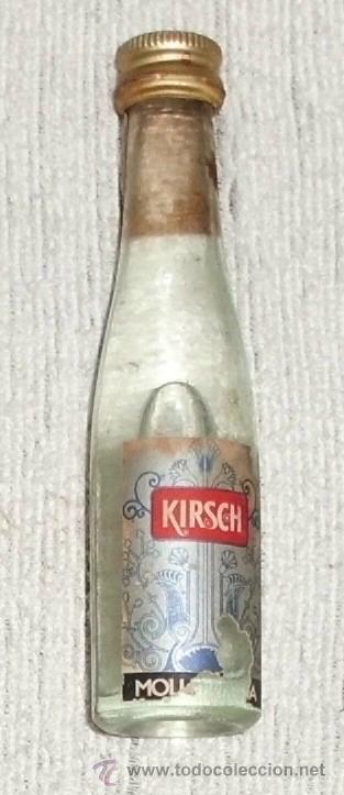 Coleccionismo de vinos y licores: BOTELLIN LICOR KIRSCH    RF-2196