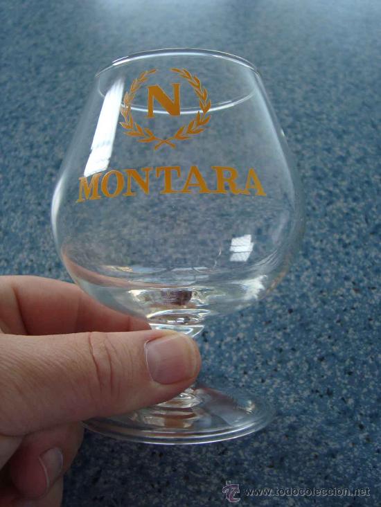 Coleccionismo de vinos y licores: Copa co&ntilde;ac brandy Montara - Foto 1