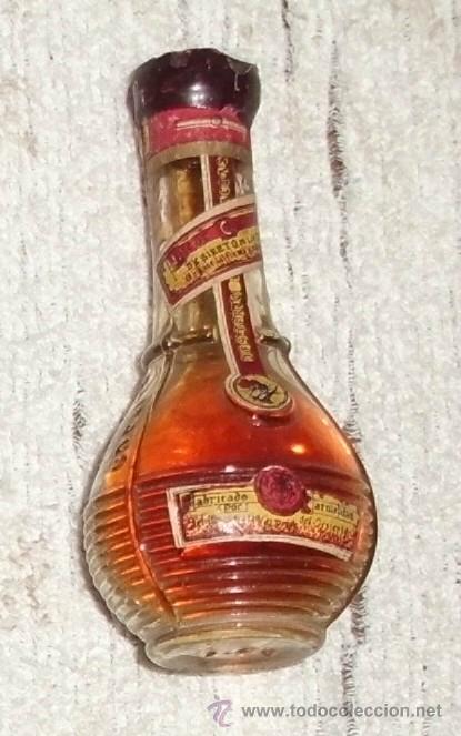 Coleccionismo de vinos y licores: BOTELLIN LICOR CARMELITANO. CARMELITAS DESCALZOS. BENICASIM. CASTELLON RF-2243