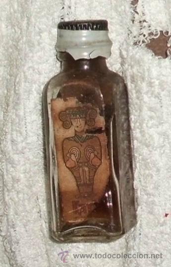 Coleccionismo de vinos y licores: BOTELLIN DE GINEBRA. ETIQUETA ILEGIBLE    RF-2347