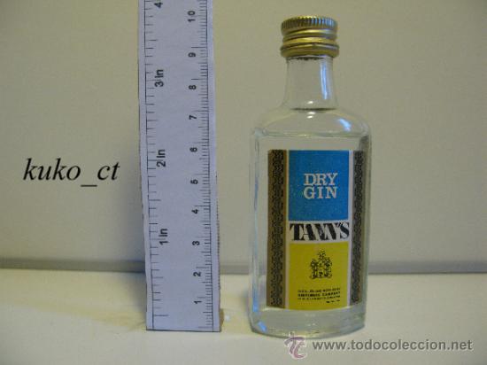 Collection of wines and liquors: BOTELLITA BOTELLIN GIN DRY TANN&acute;S