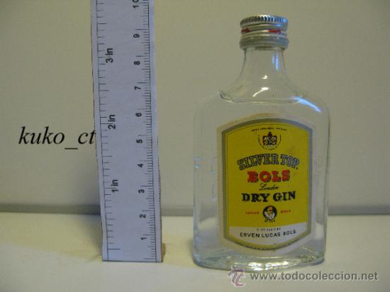 Sammlung von Weinen und Lik&ouml;ren: BOTELLITA BOTELLIN GIN DRY BOLS DESTILERIAS ERVEN LUCAS BOLS