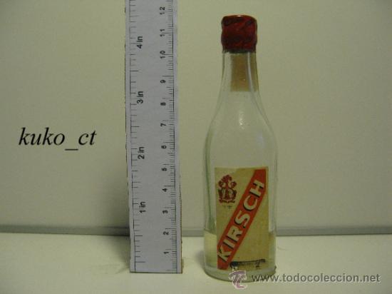 Collectionnisme de vins et liqueurs: BOTELLITA BOTELLIN VODKA KIRSCH DESTILERIAS SOREL