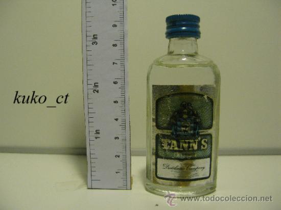 Collectionnisme de vins et liqueurs: BOTELLITA BOTELLIN GIN DRY TANN&acute;S DESTILERIAS CAMPENY