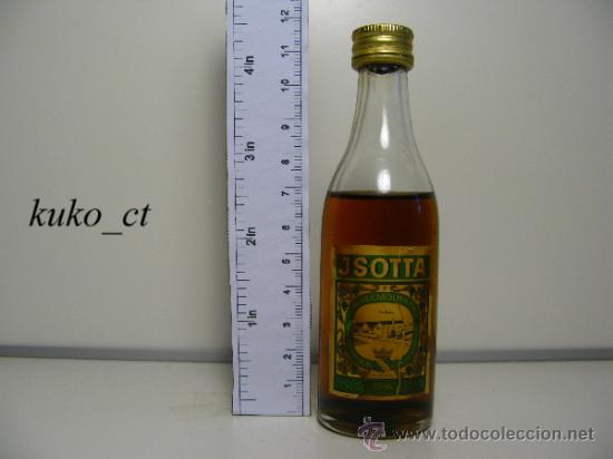 Sammlung von Weinen und Lik&ouml;ren: BOTELLITA BOTELLIN VERMOUTH JSOTTA FRANCIA