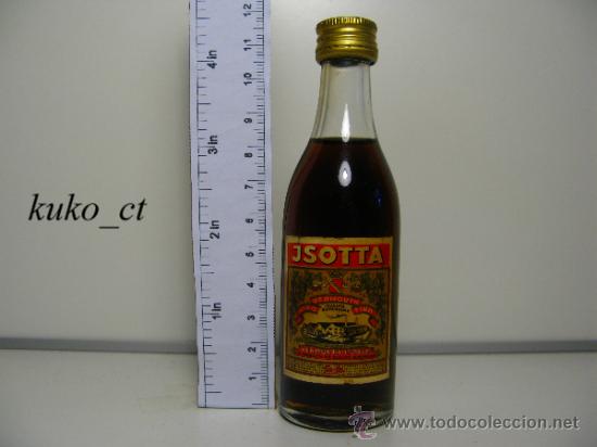 Sammlung von Weinen und Lik&ouml;ren: BOTELLITA BOTELLIN VERMOUTH VINO FINO JSOTTA FRANCIA