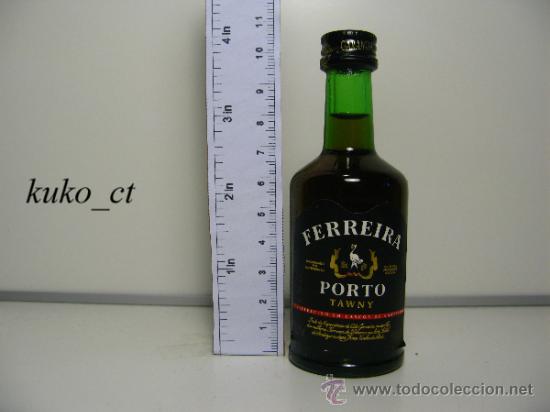 Sammlung von Weinen und Lik&ouml;ren: BOTELLITA BOTELLIN FERREIRA TAWNY BODEGAS FERREIRA PORTUGAL