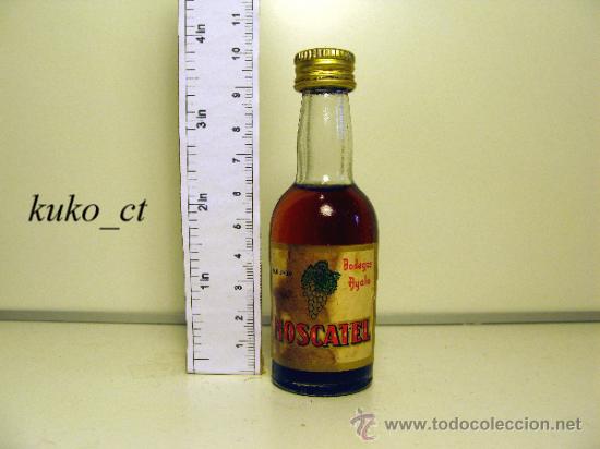 Sammlung von Weinen und Lik&ouml;ren: BOTELLITA BOTELLIN MOSCATEL BODEGAS AYALA ALICANTE