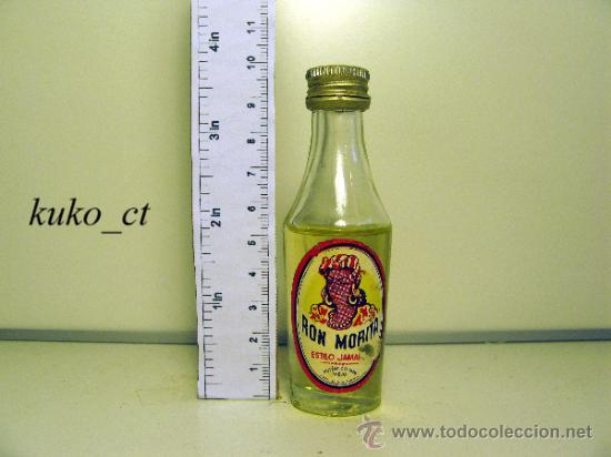Sammlung von Weinen und Lik&ouml;ren: BOTELLITA BOTELLIN RON MORITA JAMAICANO DESTILERIAS MOREY