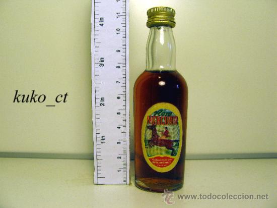 Sammlung von Weinen und Lik&ouml;ren: BOTELLITA BOTELLIN RON MERCURIO DESTILERIAS BARTOLOME CA&Ntilde;ELLAS