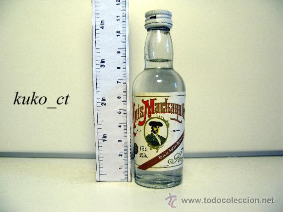 Sammlung von Weinen und Lik&ouml;ren: BOTELLITA BOTELLIN ANIS MACHAQUITO DULCE BODEGAS HIJO DE RAFAEL REYES
