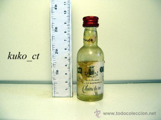 Sammlung von Weinen und Lik&ouml;ren: BOTELLITA BOTELLIN ANIS DULCE CHINCHON LA CHINCHONESA