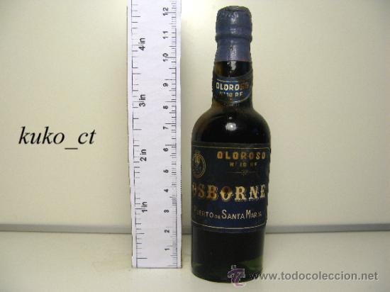 Sammlung von Weinen und Lik&ouml;ren: BOTELLITA BOTELLIN OLOROSO N&ordm;10 RF OSBORNE BODEGAS OSBORNE PUERTO SANTA MARIA
