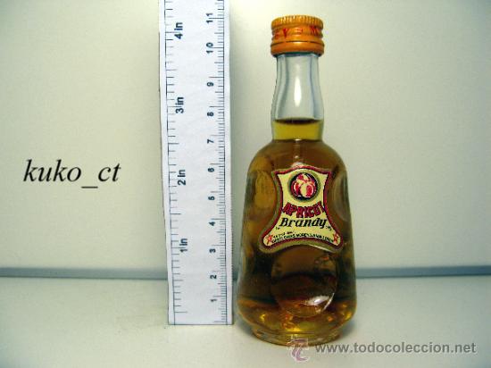 Coleccionismo de vinos y licores: BOTELLITA BOTELLIN BRANDY APRICOT MOREY