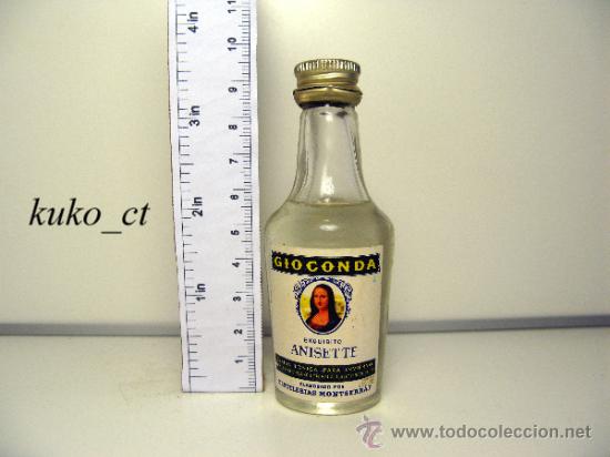 Sammlung von Weinen und Lik&ouml;ren: BOTELLITA BOTELLIN EXQUISITO ANISETTE GIOCONDA DESTILERIAS MONTSERRAT
