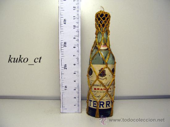Coleccionismo de vinos y licores: BOTELLITA BOTELLIN BRANDY TERRY DESTILERIAS TERRY