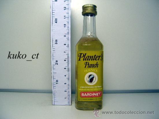 Sammlung von Weinen und Lik&ouml;ren: BOTELLITA BOTELLIN PLANTERS PUNCH OLD NICK BARDINET DESTILERIAS BARDINET