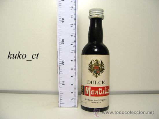 Sammlung von Weinen und Lik&ouml;ren: BOTELLITA BOTELLIN DULCE FABIOLA BODEGAS MONTULIA