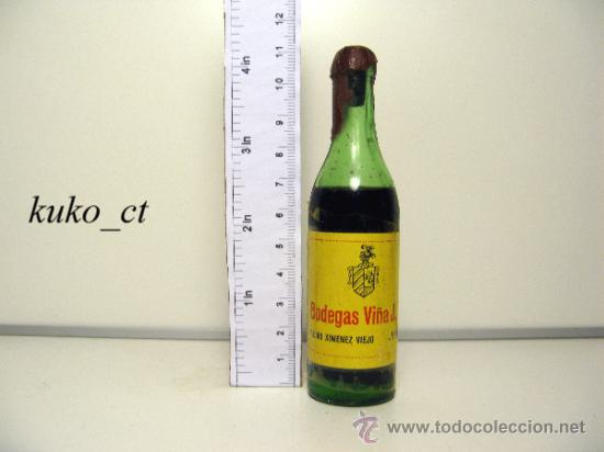 Sammlung von Weinen und Lik&ouml;ren: BOTELLITA BOTELLIN JEREZ PEDRO XIMENEZ VIEJO BODEGAS VI&Ntilde;A J.T