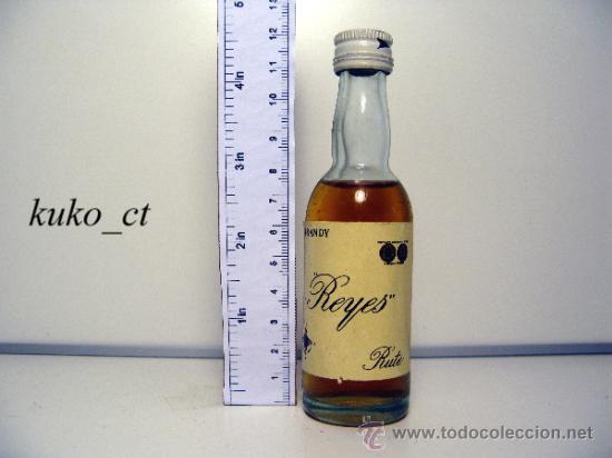 Coleccionismo de vinos y licores: BOTELLITA BOTELLIN BRANDY REYES