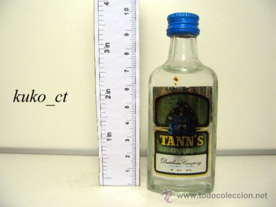 Sammlung von Weinen und Lik&ouml;ren: BOTELLITA BOTELLIN GIN DRY TANN&acute;S DESTILERIAS CAMPENY
