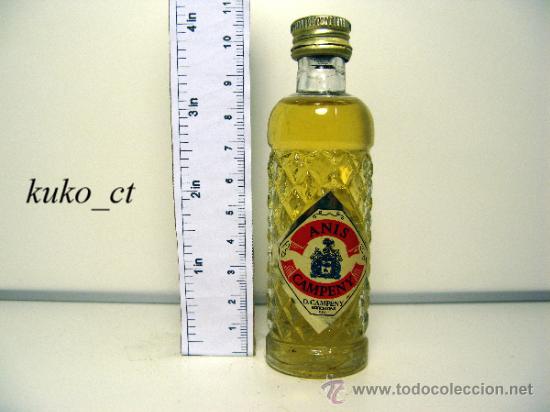 Sammlung von Weinen und Lik&ouml;ren: BOTELLITA BOTELLIN ANIS CAMPENY DESTILERIAS CAMPENY