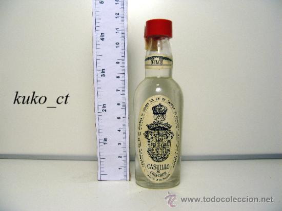 Sammlung von Weinen und Lik&ouml;ren: BOTELLITA BOTELLIN ANIS DULCE CHINCHON CASTILLO DE CHINCHON