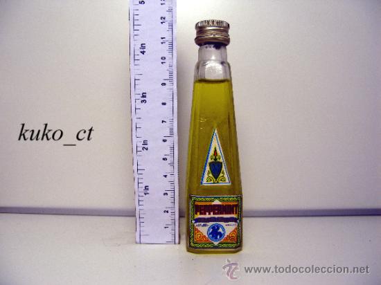 Sammlung von Weinen und Lik&ouml;ren: BOTELLITA BOTELLIN GRAN LIQUEUR PEPPERMINT DESTILERIAS MONTSERRAT