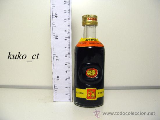 Sammlung von Weinen und Lik&ouml;ren: BOTELLITA BOTELLIN APERITIF PALO MOREY TIPICO MALLORQUIN DESTILERIAS MOREY
