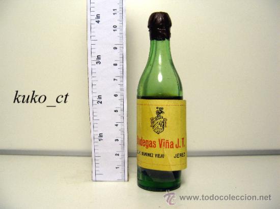 Sammlung von Weinen und Lik&ouml;ren: BOTELLITA BOTELLIN JEREZ PEDRO XIMENEZ VIEJO BODEGAS VI&Ntilde;A J.T