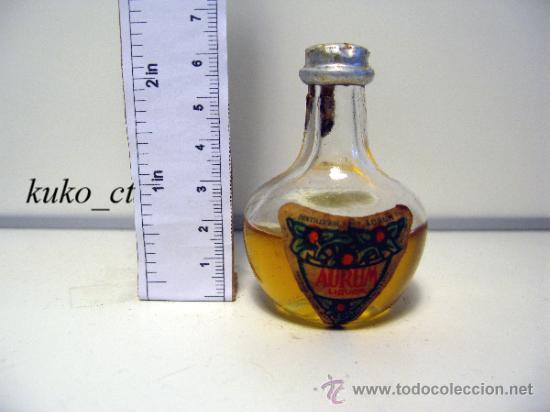 Sammlung von Weinen und Lik&ouml;ren: BOTELLITA BOTELLIN LIQUOR AURUM DISTILLERIAS AURUM
