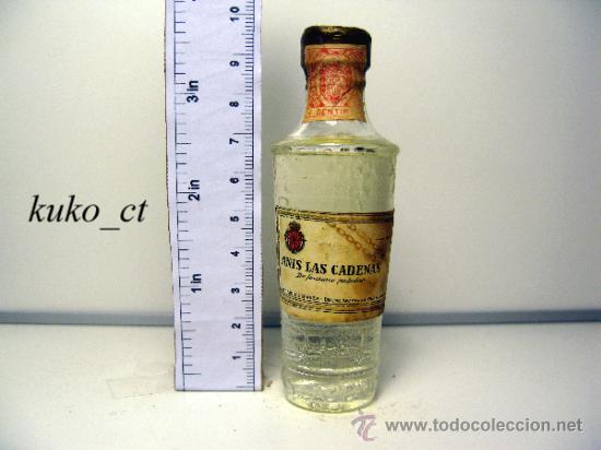Sammlung von Weinen und Lik&ouml;ren: BOTELLITA BOTELLIN ANIS LAS CADENAS BODEGAS NAVARRAS PABLO ESPARZA