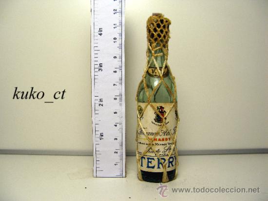 Coleccionismo de vinos y licores: BOTELLITA BOTELLIN TERRY BRANDY V.O BODEGAS FERNANDO A. DE TERRY