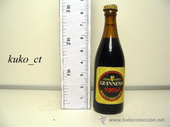 Sammlung von Weinen und Lik&ouml;ren: BOTELLITA BOTELLIN MINIATURA GUINNESS DUBLIN & LONDON