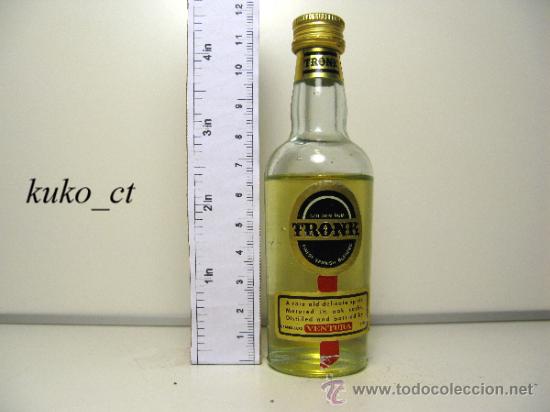 Sammlung von Weinen und Lik&ouml;ren: BOTELLITA BOTELLIN RUM TRONK GOLDEN DESTILERIAS VENTURA