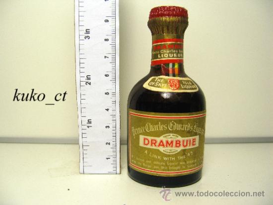 Sammlung von Weinen und Lik&ouml;ren: BOTELLITA BOTELLIN LIQUEUR SCOTLAND DRAMBUIE PRINCE CHARLES DESTILERIAS SKYE