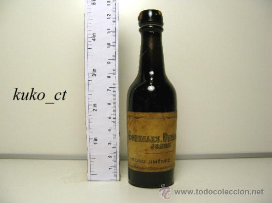 Sammlung von Weinen und Lik&ouml;ren: BOTELLITA BOTELLIN PEDRO XIMENEZ BODEGAS GONZALEZ BYASS JEREZ