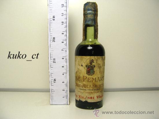 Sammlung von Weinen und Lik&ouml;ren: BOTELLITA BOTELLIN PEDRO XIMENEZ VIEJO BODEGAS JOSE PEMARTIN JEREZ