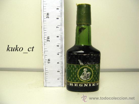 Coleccionismo de vinos y licores: BOTELLITA BOTELLIN BRANDY MAJESTIC REGNIER
