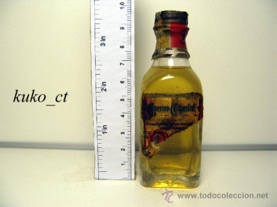 Sammlung von Weinen und Lik&ouml;ren: BOTELLITA BOTELLIN TEQUILA CUERVO ESPECIAL A&Ntilde;EJO