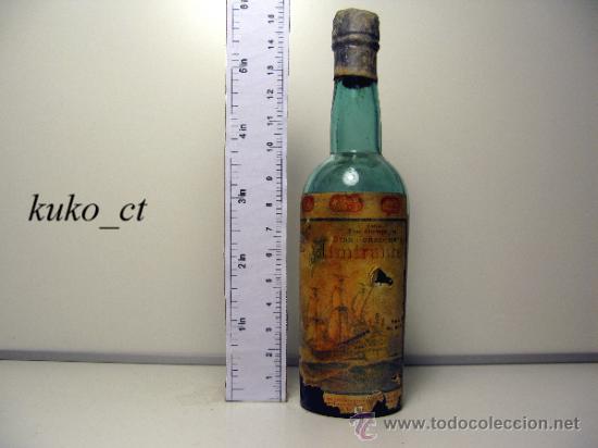 Sammlung von Weinen und Lik&ouml;ren: BOTELLITA BOTELLIN GRAN CO&Ntilde;AC ESPECIAL ALMIRANTE BODEGAS MARQUES DEL REAL TESORO