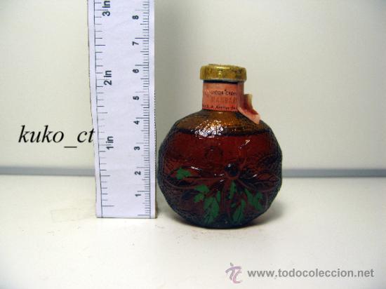 Sammlung von Weinen und Lik&ouml;ren: BOTELLITA BOTELLIN CREMA MANDARINA DESTILERIAS MOLLFULLEDA