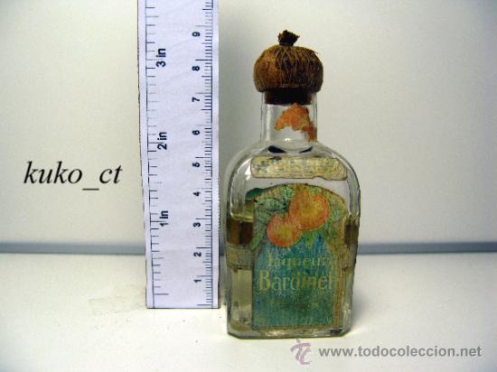 Sammlung von Weinen und Lik&ouml;ren: BOTELLITA BOTELLIN CURACAO TRIPLE SEC BARDINET BORDEAUX DESTILERIAS BARDINET
