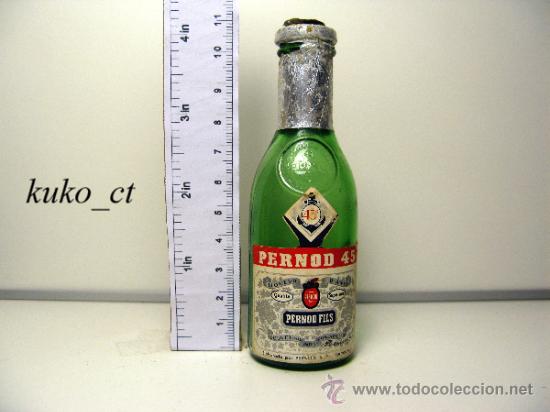 Sammlung von Weinen und Lik&ouml;ren: BOTELLITA BOTELLIN APERITIVO FILS 45 PERNOD