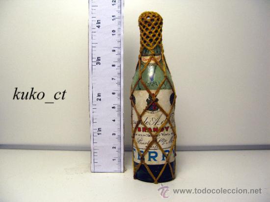 Coleccionismo de vinos y licores: BOTELLITA BOTELLIN BRANDY TERRY CENTENARIO DESTILERIAS TERRY